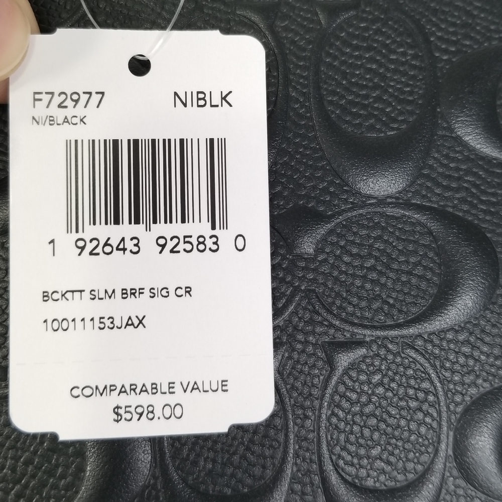 ☆ COACH Signature Designer Computer BAG Briefcase - Picture 8 of 12